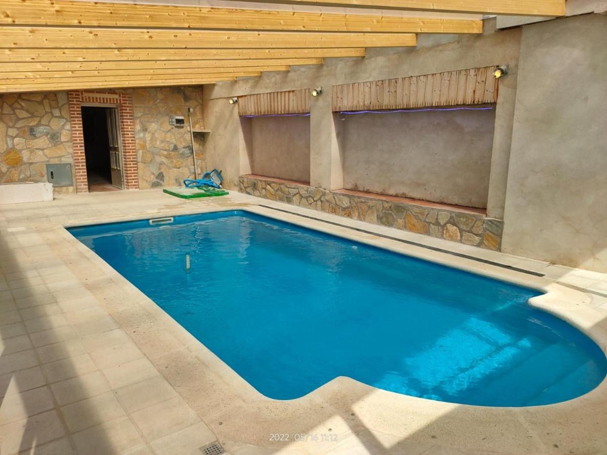 Casa Rural Banos Del Rey Con Piscina Climatizada Vega de Santa Maria Ngoại thất bức ảnh